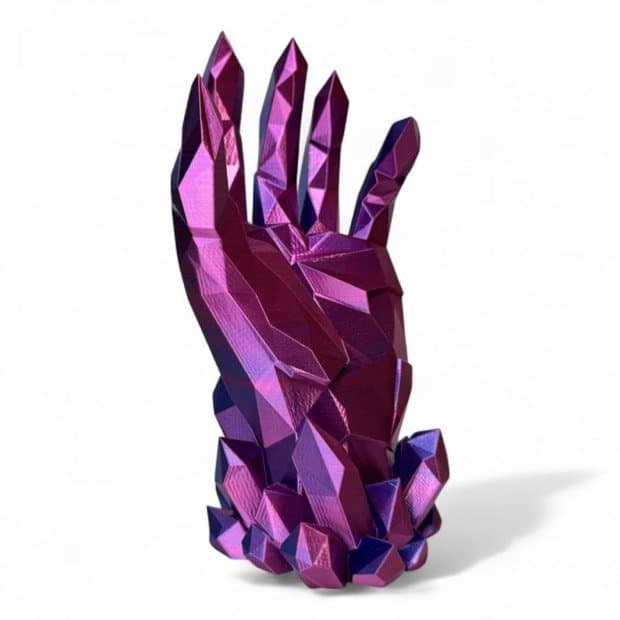 Crystal Hand Controller Stand, Universal Gaming Remote Holder (3D Printed)